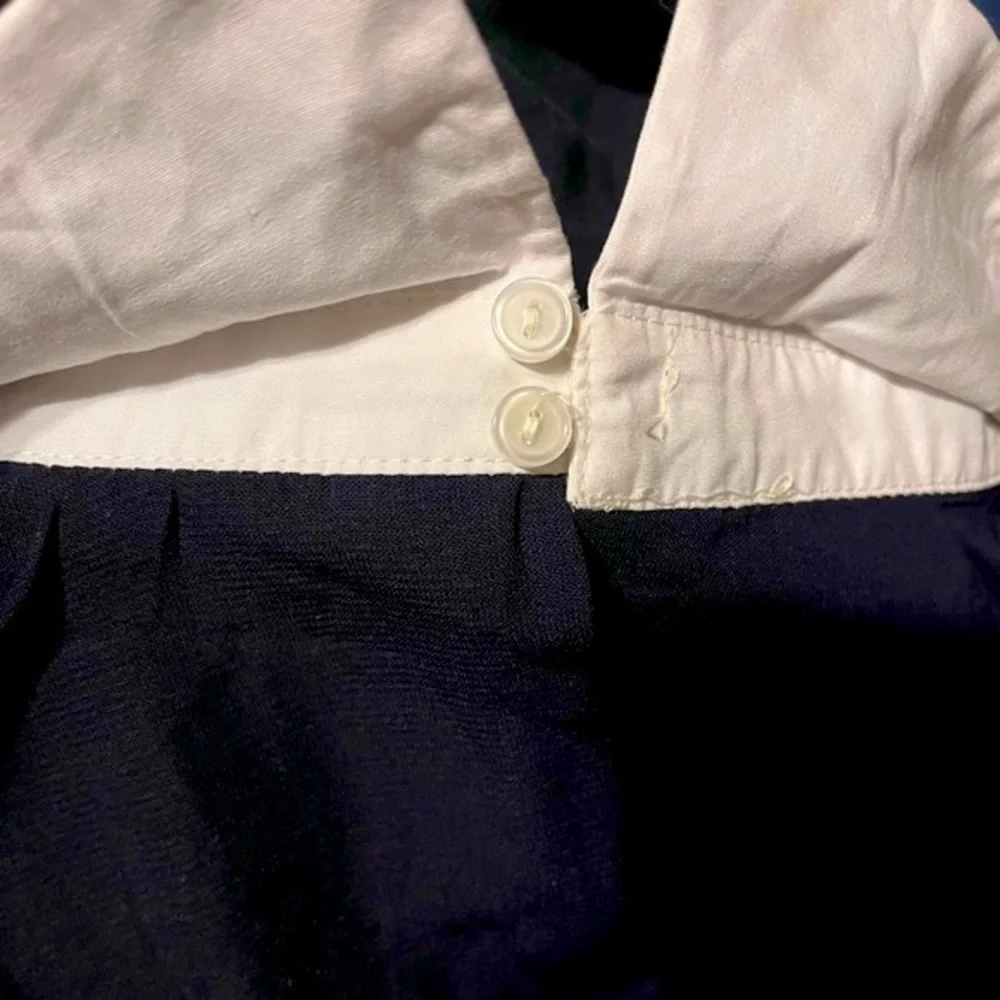 NEW Zara Woman navy wide leg belted jumpsuit - Picture 11 of 11